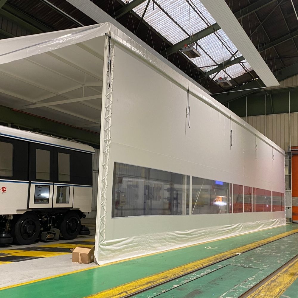 Cloisons industrielles