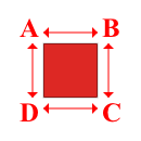 Bâche plate rectangle en Protect cover 705 670gr/m², toile PVC Etanche Rouge RAL 3002 - 3x3m