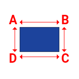 Bâche plate rectangle en Protect cover 705 670gr/m², toile PVC Etanche Bleu foncé RAL 5002 - 4x2.5m