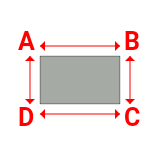 Bâche plate rectangle en Protect cover 705 670gr/m², toile PVC Etanche Gris clair RAL 7038 - 10x6m