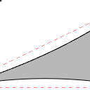 Voile d'ombrage triangle en Soltis Horizon 86 Alu/Blanc 86-2051 - 2,50x1,20x2,77m