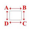 Bâche plate rectangle sur mesure en Membrane PVC 670gr/m² Blanc RAL 9016 - 2.60x2.00m