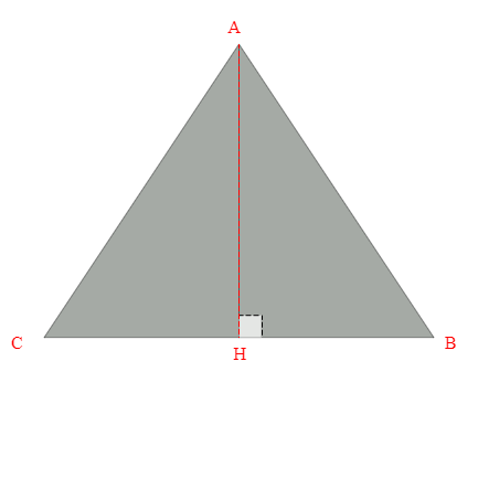 Bâche plate triangle en Membrane PVC 670gr/m² Gris clair RAL 7038 - 5x5x5m