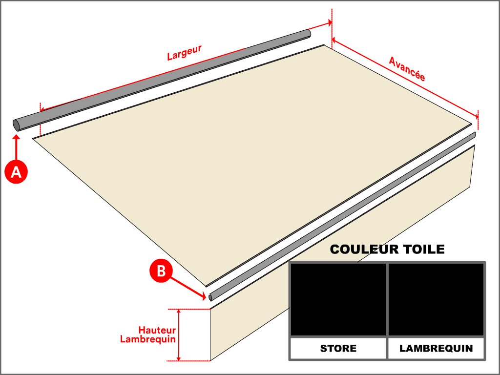 Toile Dickson Orchestra Rayure classique 8553 Blanc/jaune pour store banne - 2.5x1.5m