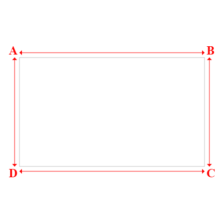 Bâche plate rectangle sur mesure en Protect covert 905F3 900gr/m², toile PVC Etanche Blanc - 8.50x5.00m