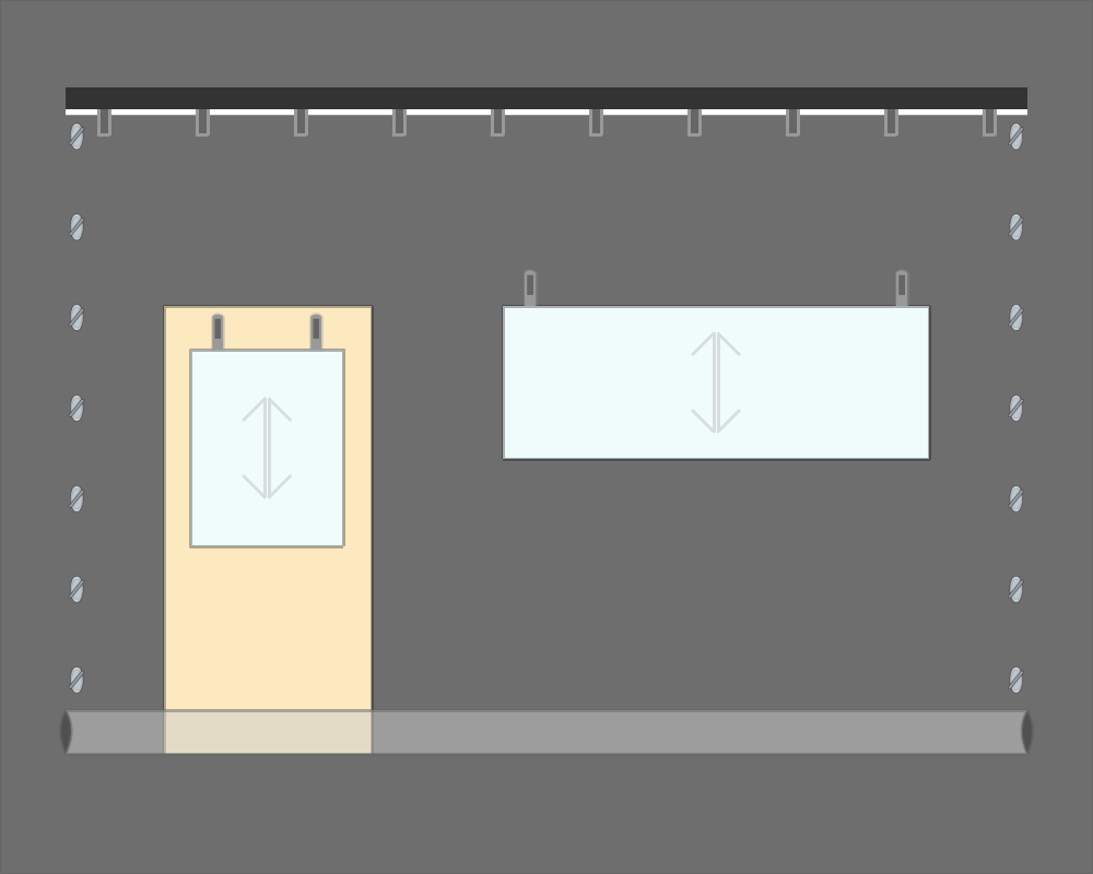 Bâche de façade pour mobil-home