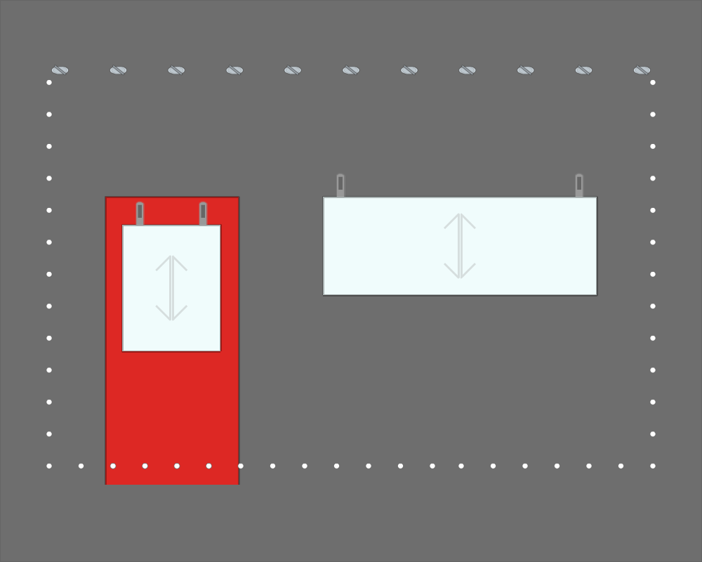 Bâche de façade pour mobil-home