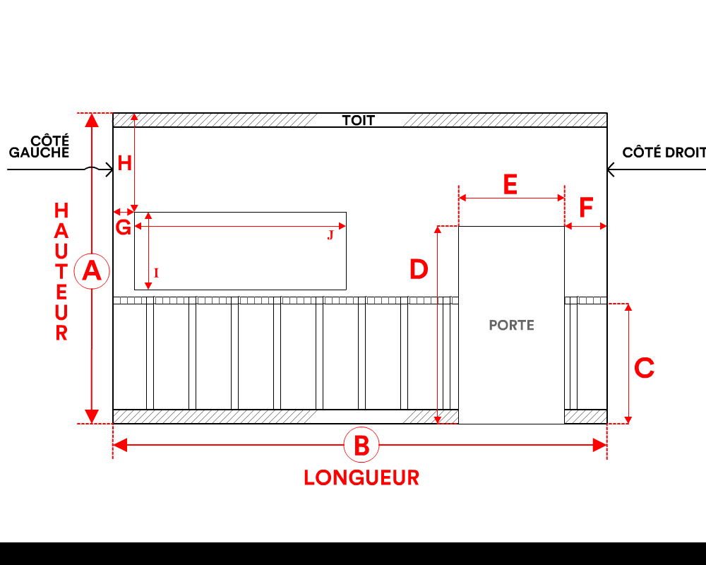 Bâche de façade pour mobil-home