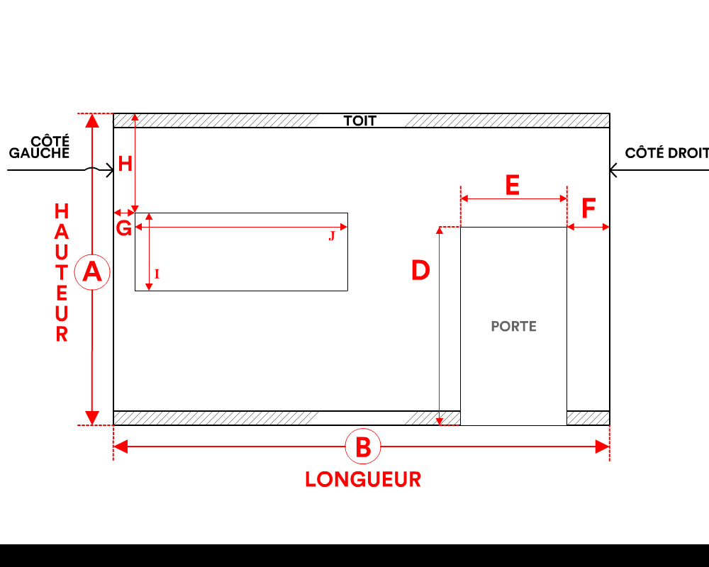 Bâche de façade pour mobil-home