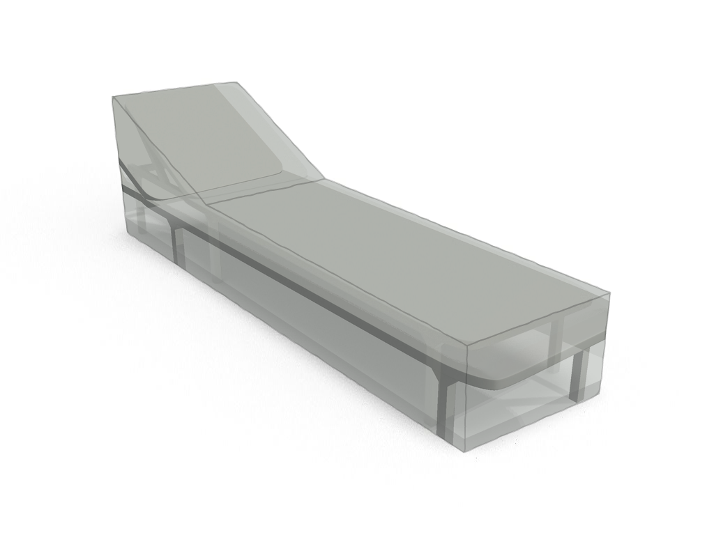 Transat en Membrane PVC 670gr/m² Gris clair RAL 7038