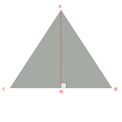 Bâche plate triangle en Membrane PVC 670gr/m² Gris clair RAL 7038 - 4.00x4.00x4.00m