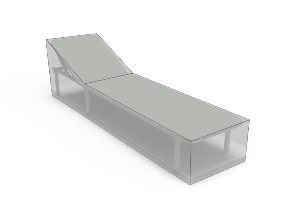 Transat en Membrane PVC 670gr/m² Gris clair RAL 7038