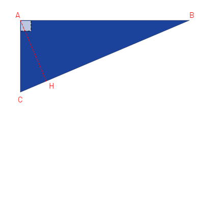 Bâche plate triangle en Membrane PVC 670gr/m² Bleu foncé RAL 5002 - 4.00x4.35x1.70m