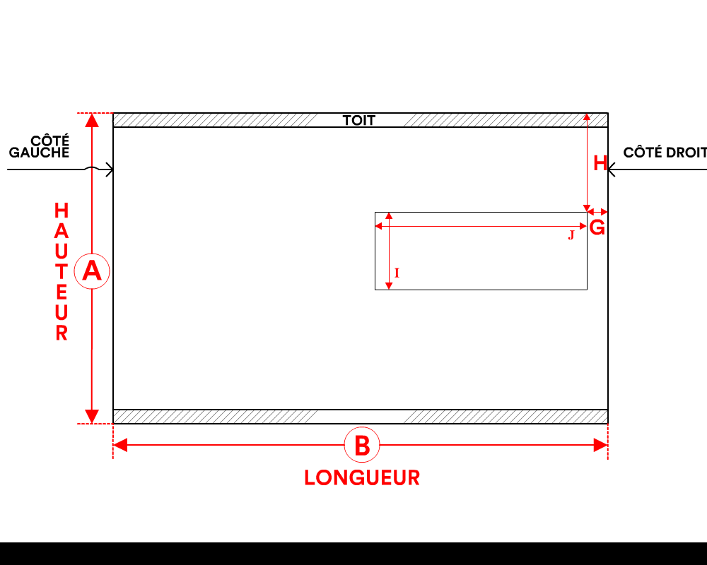 Bâche de façade pour mobil-home