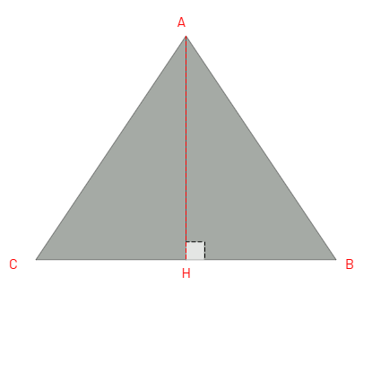 Bâche plate triangle en Membrane PVC 670gr/m² - Etanche Gris clair RAL 7038 - 4.00x4.00x4.00m