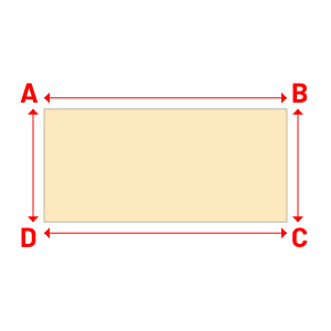 Bâche Rectangle en Membrane PVC 670gr/m² - Etanche Beige ral 1015 - 7.73x3.60m