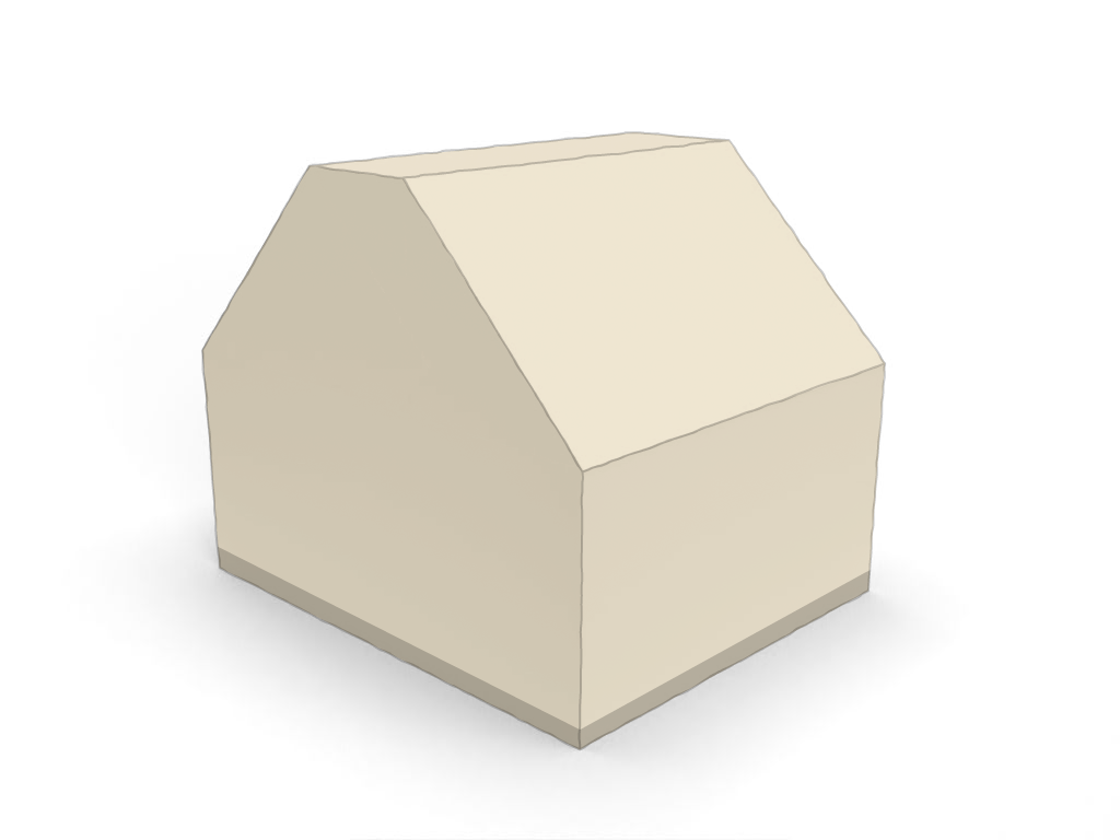 Trapéze Rectangle Tronqué en Flexlight Lodge 6002 630gr/m² Vanille 10387