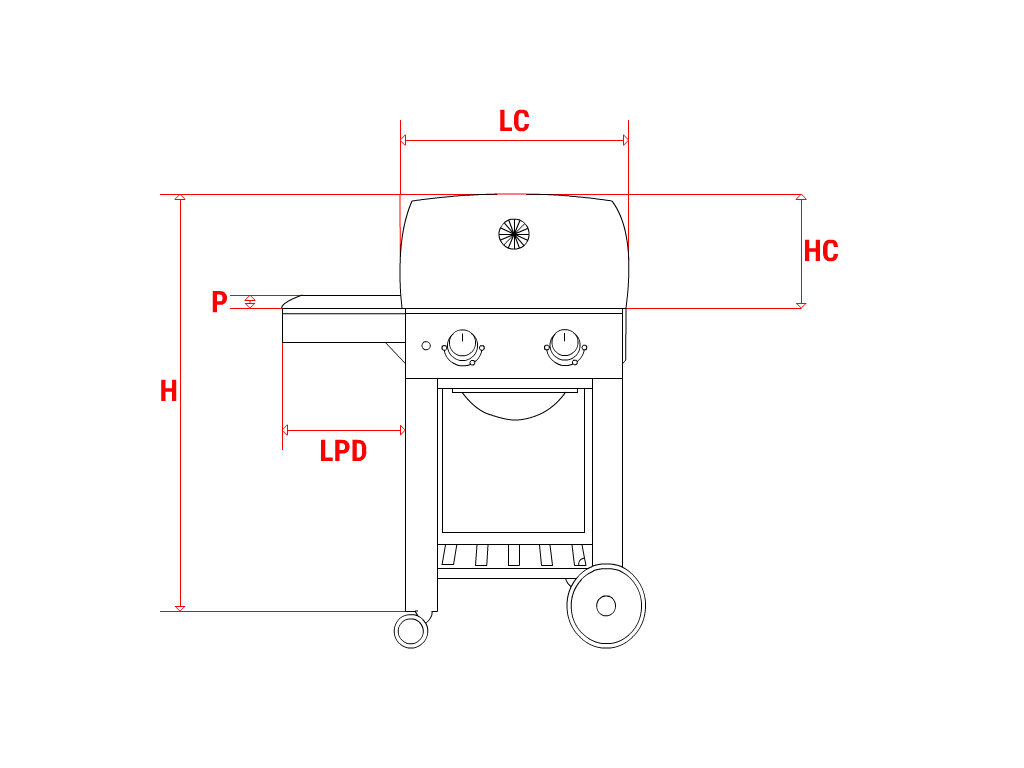 Housse de barbecue   en Protect 670 : La référence en matière de protection étanche Noir RAL 9005