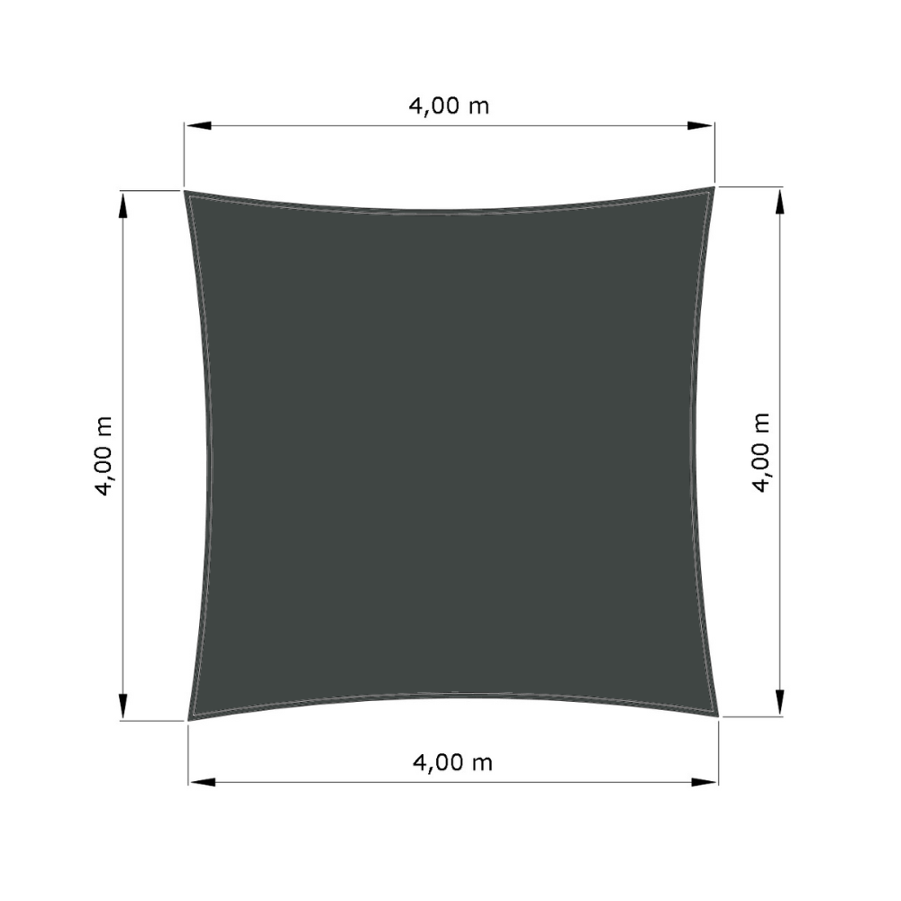 Array squa Métal à canon (002 AustralMesh) d'une dimension de 4x4m