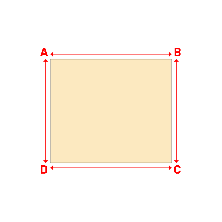 Bâche Rectangle en Protect 670 : La référence en matière de protection étanche Beige ral 1015 - 2.45x2.10m