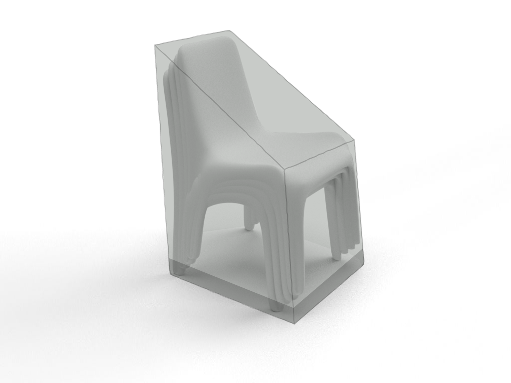 Chaise de jardin en Protect 670 : La référence en matière de protection étanche Gris clair RAL 7038