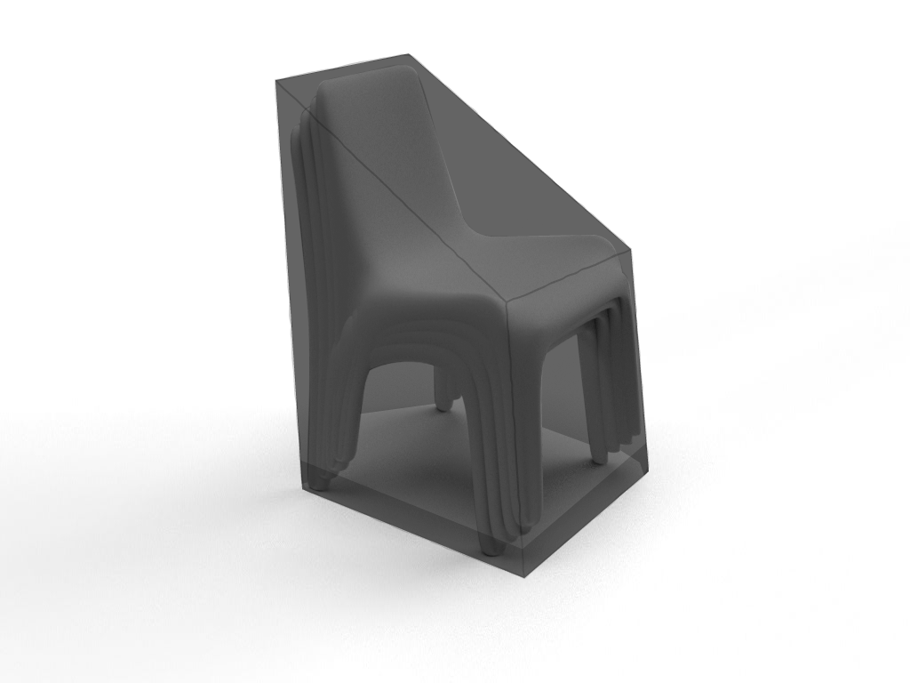 Chaise de jardin en Protect 670 : La référence en matière de protection étanche Noir RAL 9005