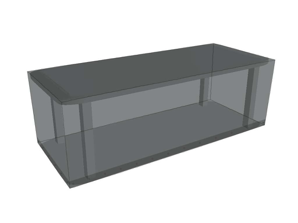 Table de jardin rectangle en Protect 670 : La référence en matière de protection étanche Gris anthracite RAL 7016