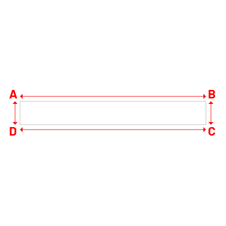 Bâche Rectangle en Protect 670 : La référence en matière de protection étanche Blanc RAL 9016 - 10.00x1.25m