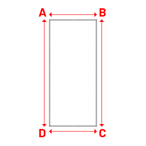 Bâche Rectangle en Grille pour rideaux de scène - PVC M2 Noir Grille PVC SCENIQUE - Noir - 362-1075 - 2.00x4.50m