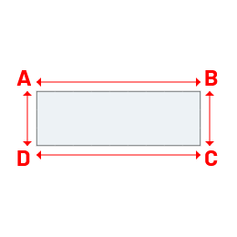 Bâche Rectangle en Solar 590 : bâche spéciale protection solaire & grand choix de coloris Blanc - 502V3-8102C - 8.40x2.80m
