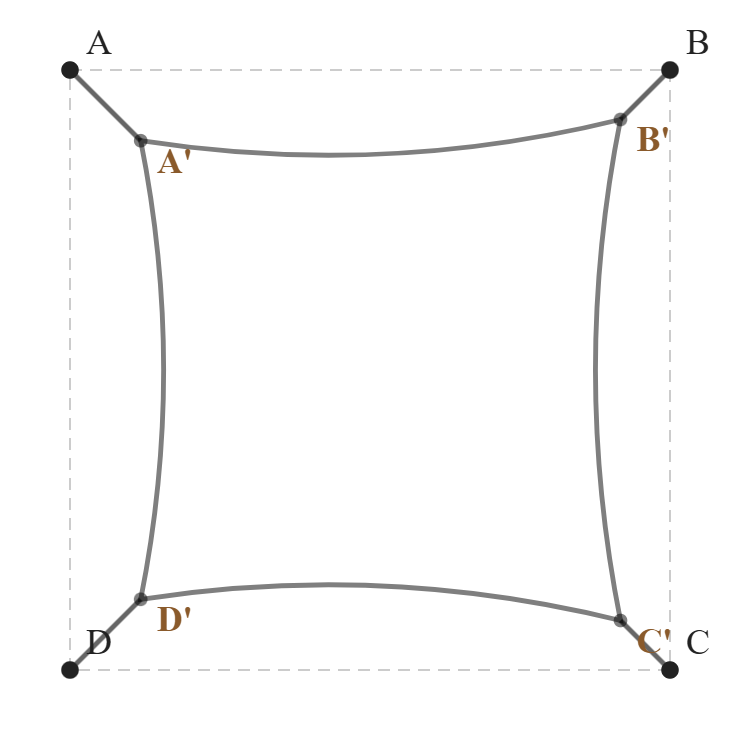 Voile d'ombrage - Voile d'ombrage Carrée - Blanc (112 AustralMesh)