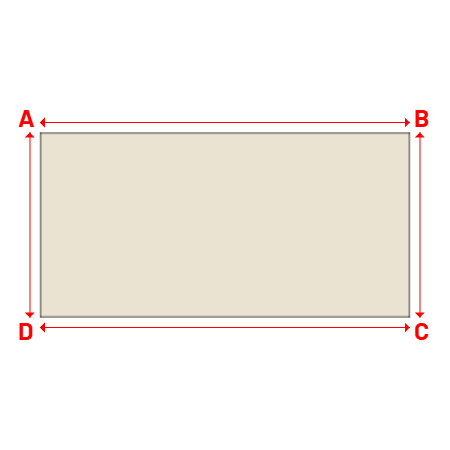 Bâche Rectangle en Protect 670 : La référence en matière de protection étanche Blanc perlé RAL 1013 - 11.00x5.50m