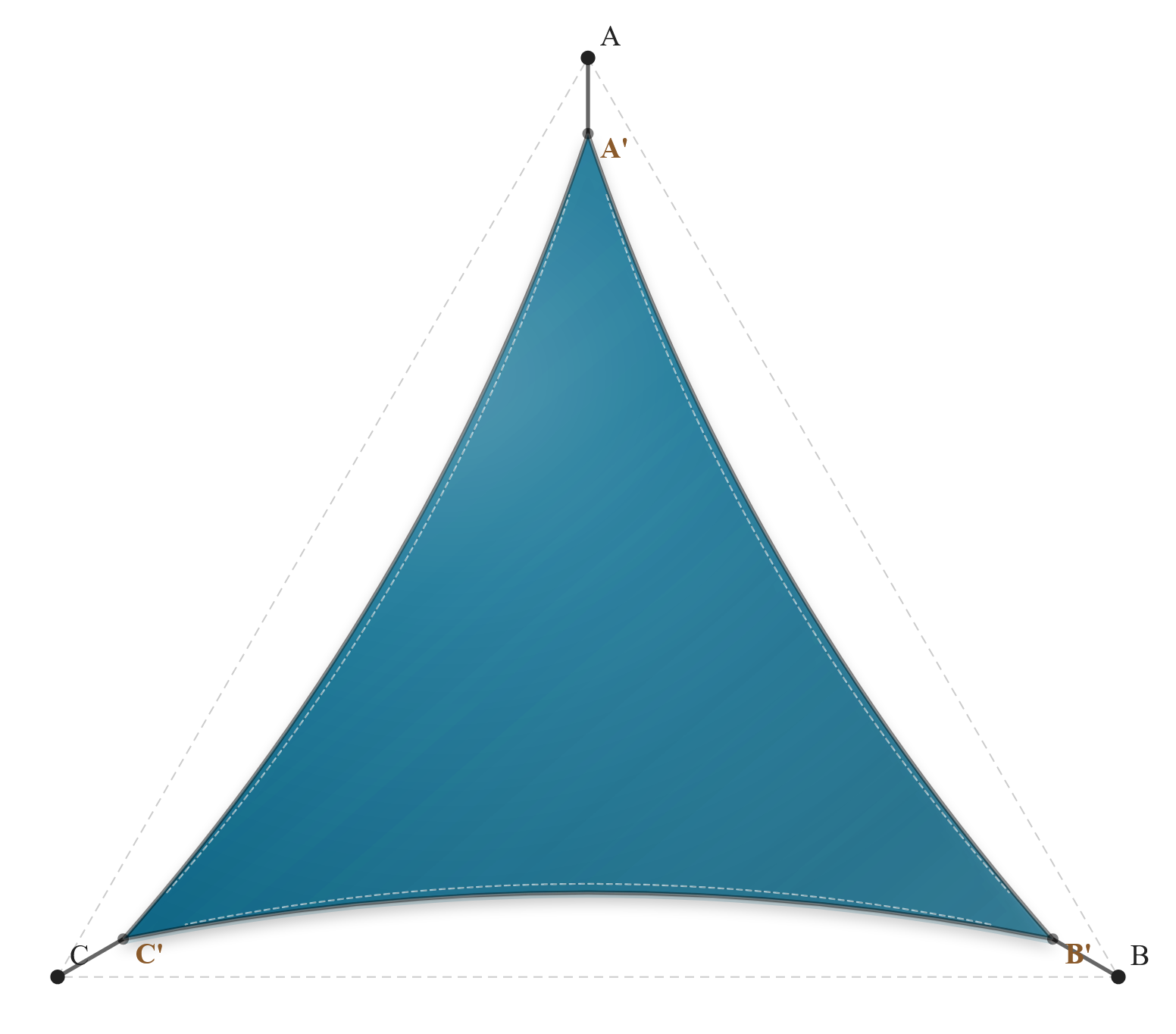 Voile d'ombrage - Voile d'ombrage Triangle - 263 Bleu Azur